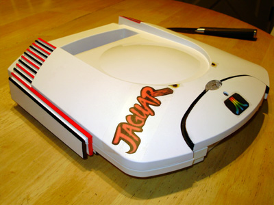 Custom modified Atari Jaguar CD